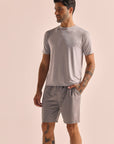 Bermuda Cool Masculina - Cinza