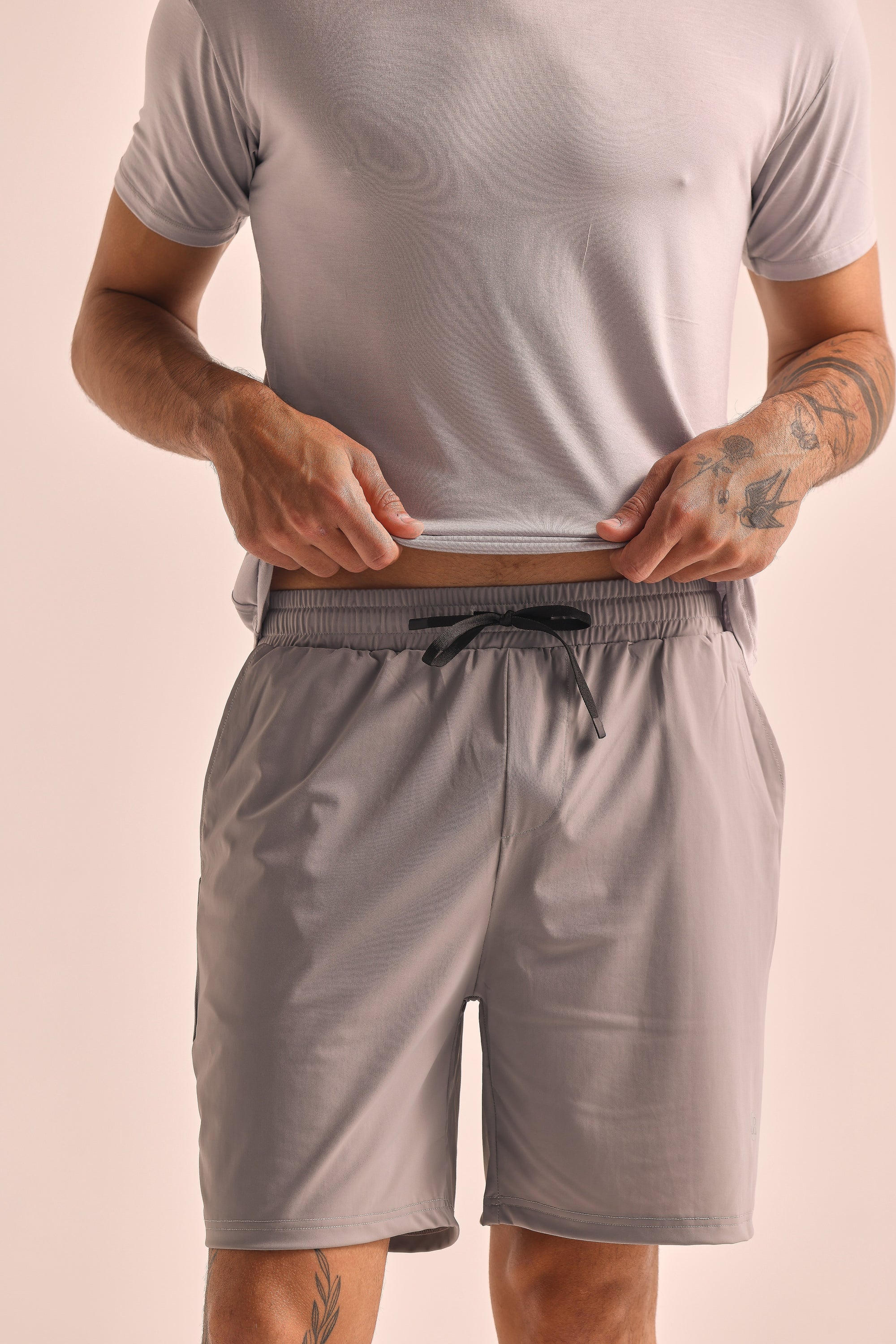 Bermuda Cool Masculina - Cinza