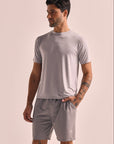 Bermuda Trend Masculina - Cinza