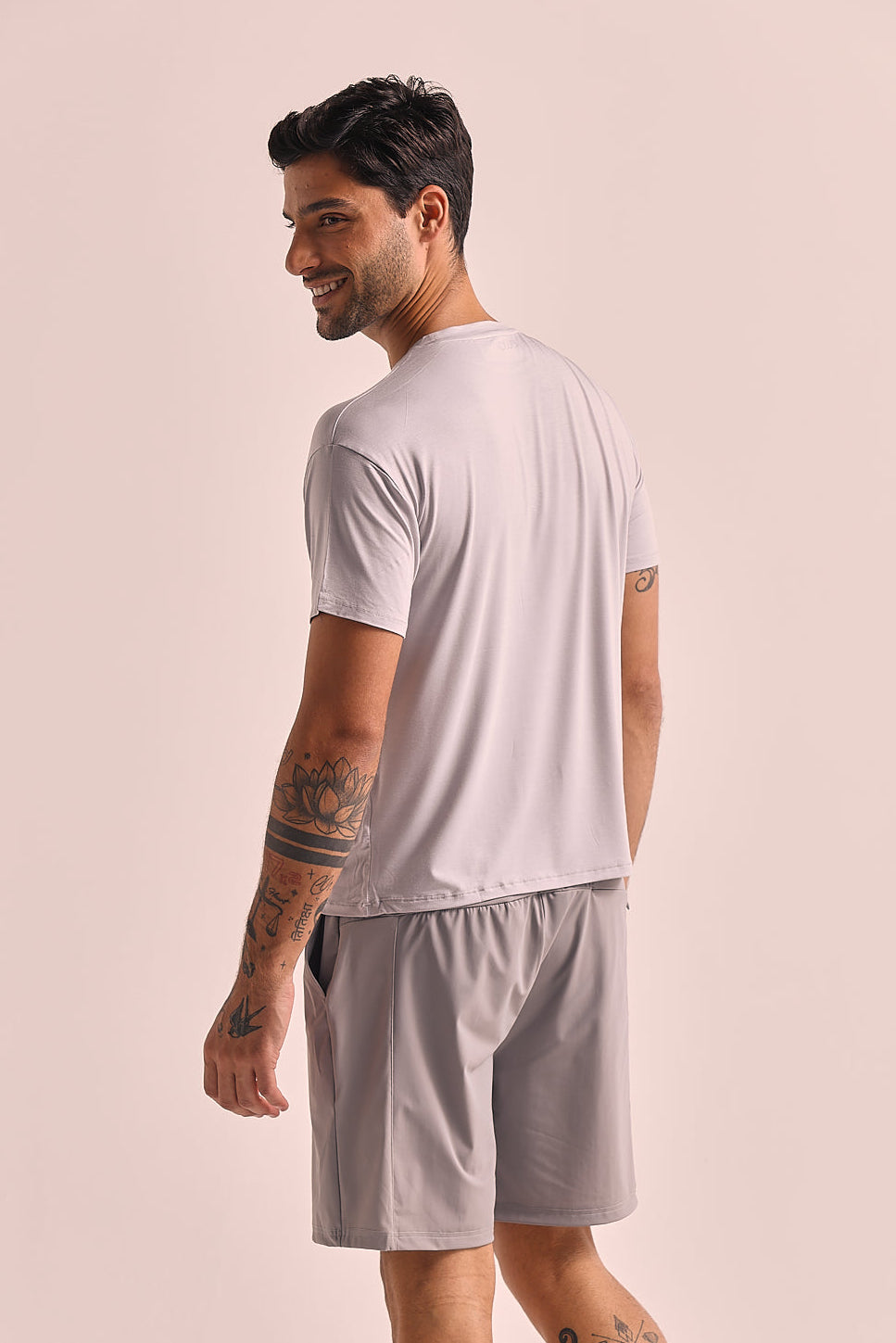 Bermuda Trend Masculina - Cinza