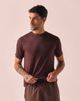 Camiseta Masculina Iconic - Marrom