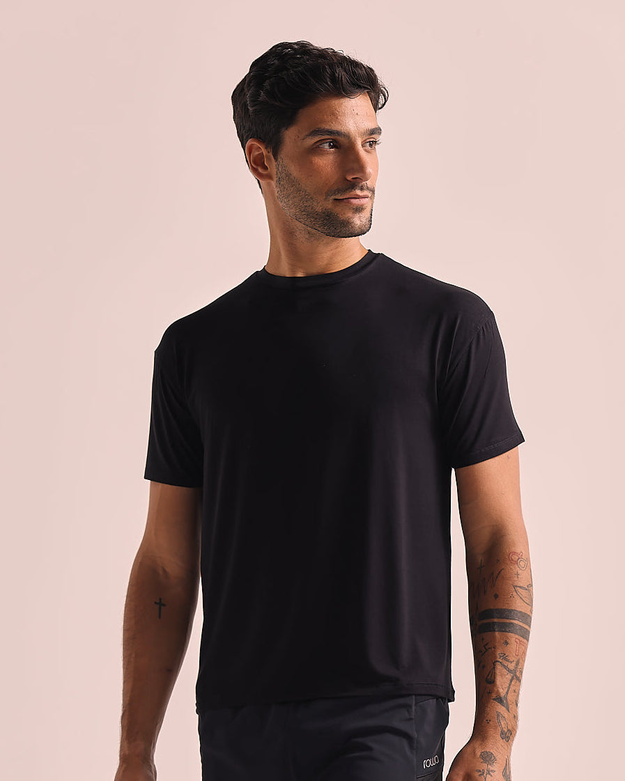 Camiseta Masculina Iconic - Preto