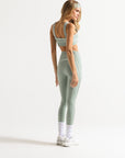 Legging Memel - Verde e Branco