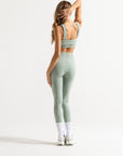 Legging Memel - Verde e Branco