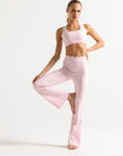 Legging Heart Flaire - Rosa Bebê