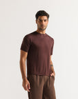Camiseta Masculina Iconic - Marrom