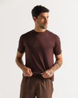 Camiseta Masculina Iconic - Marrom