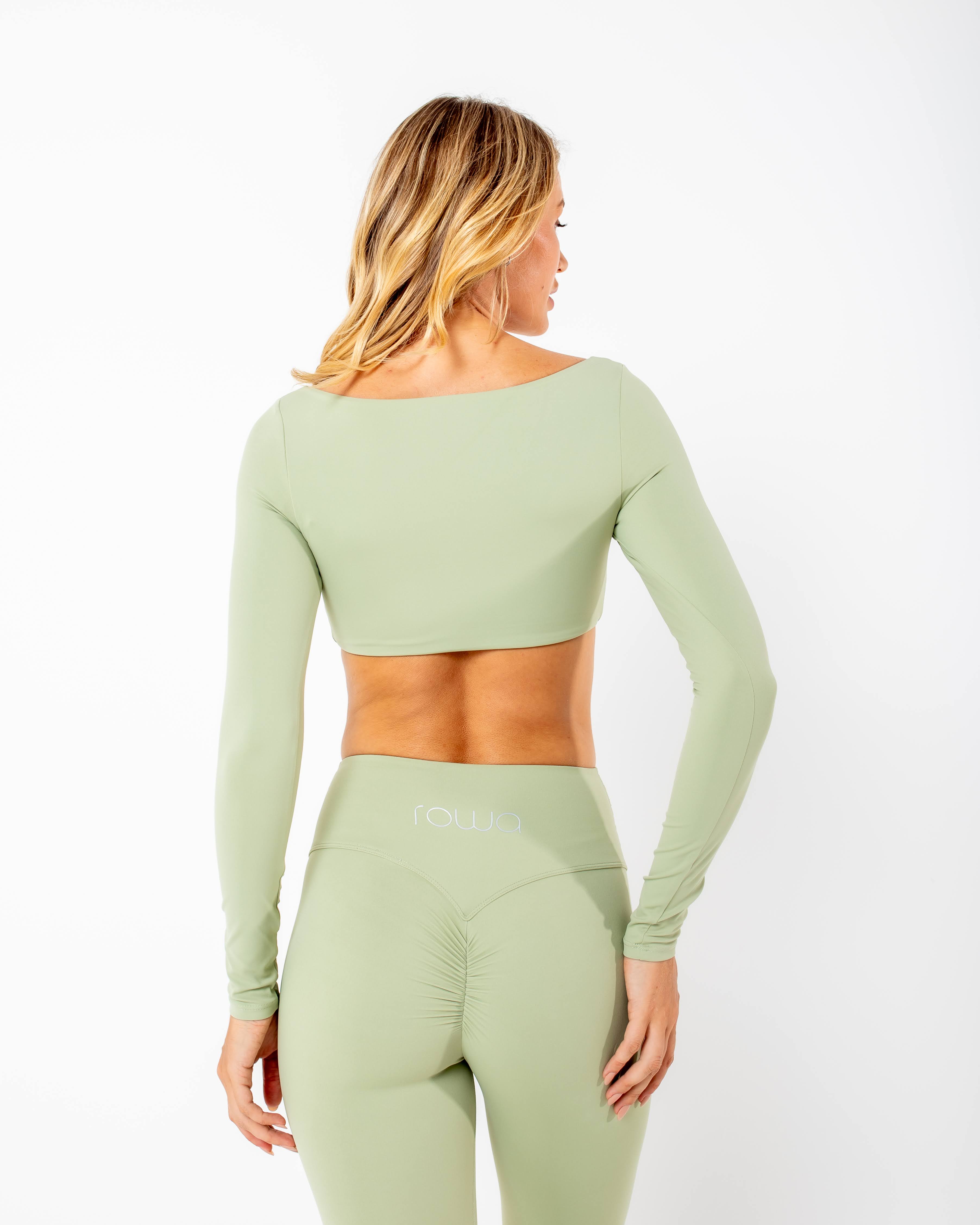 CALÇA LEGGING FLARE STAR - OLIVA