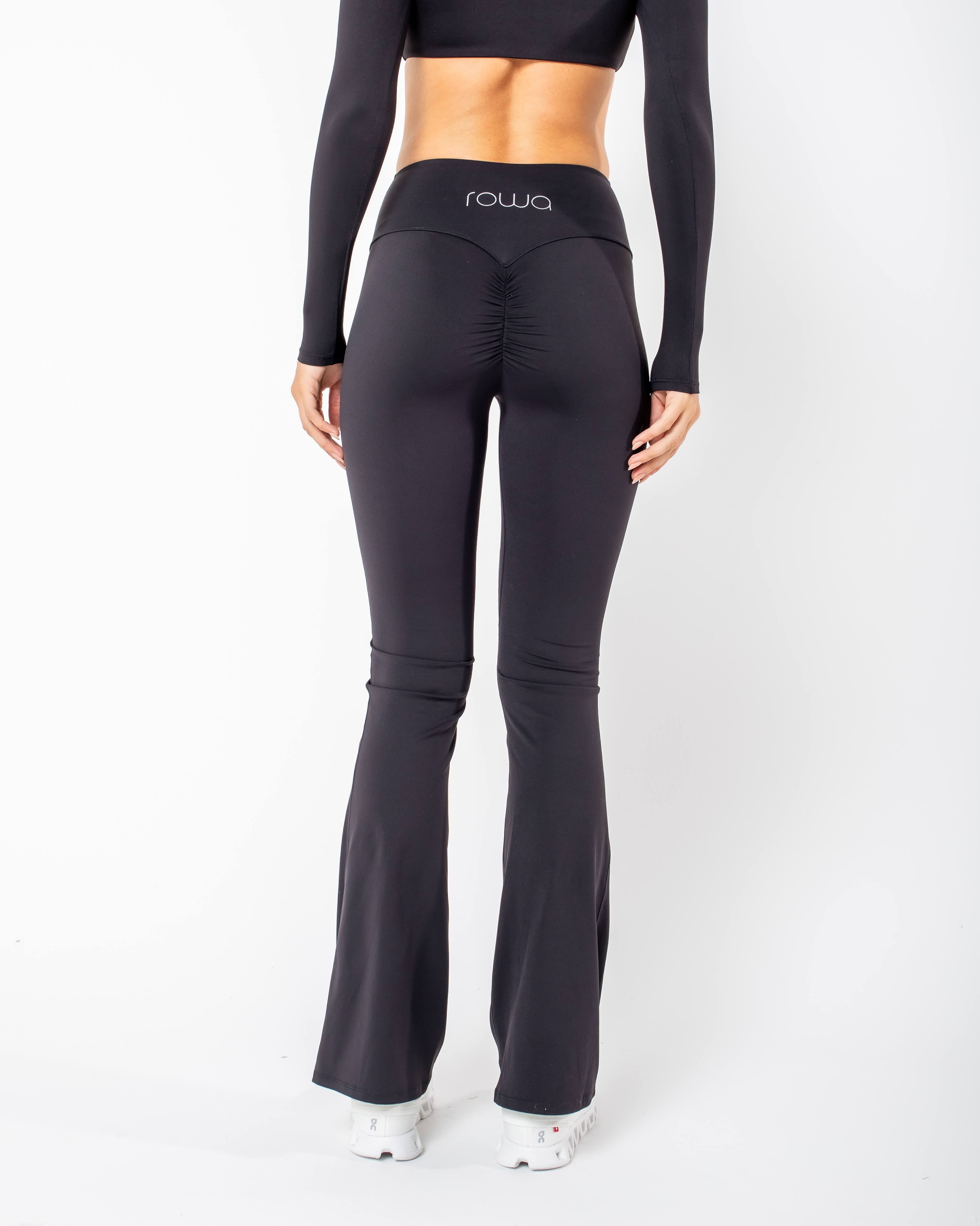 CALÇA LEGGING FLARE STAR - PRETO