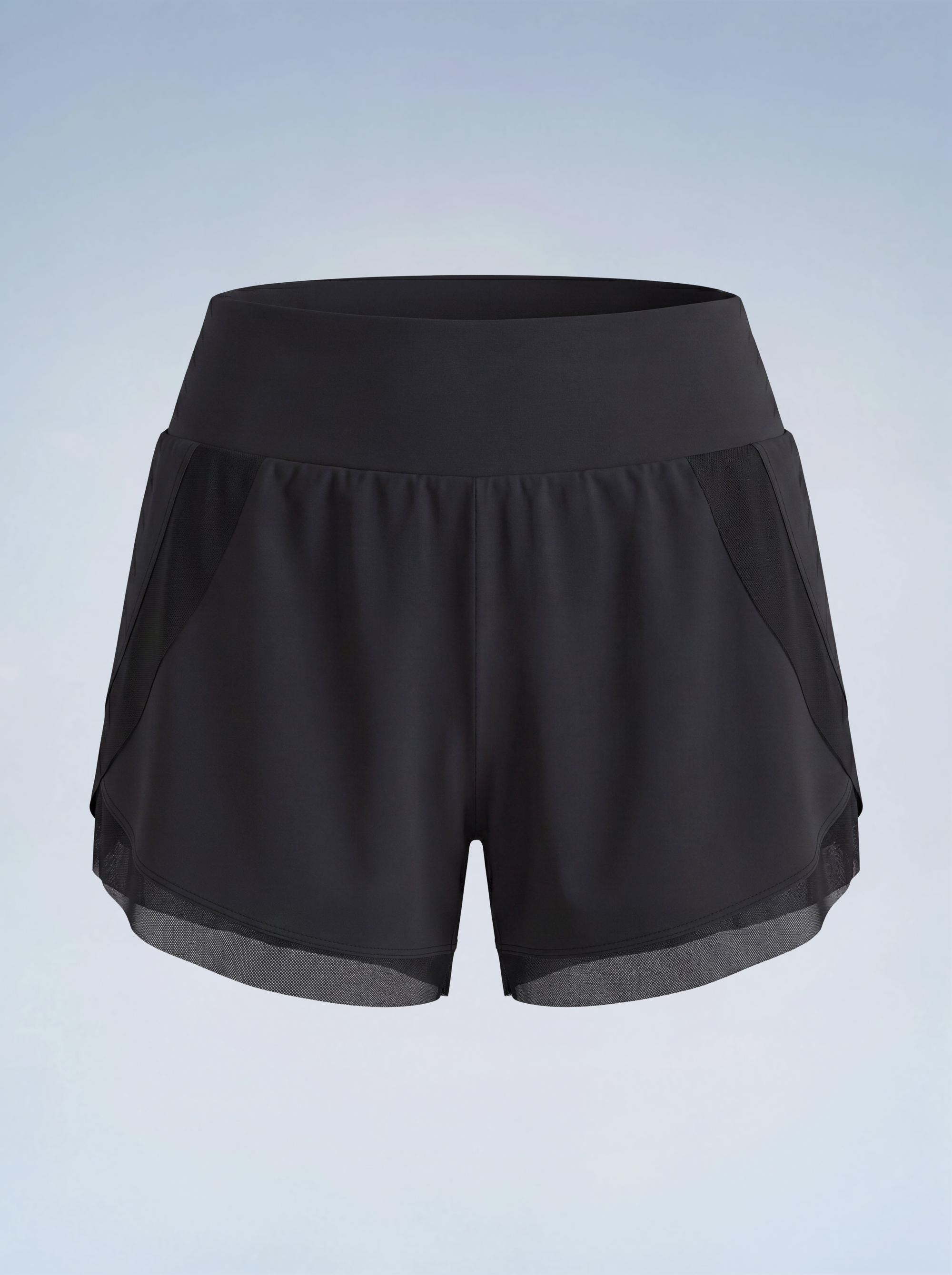 Short High Rowa - Preto