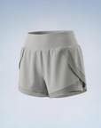Short High Rowa - Cinza