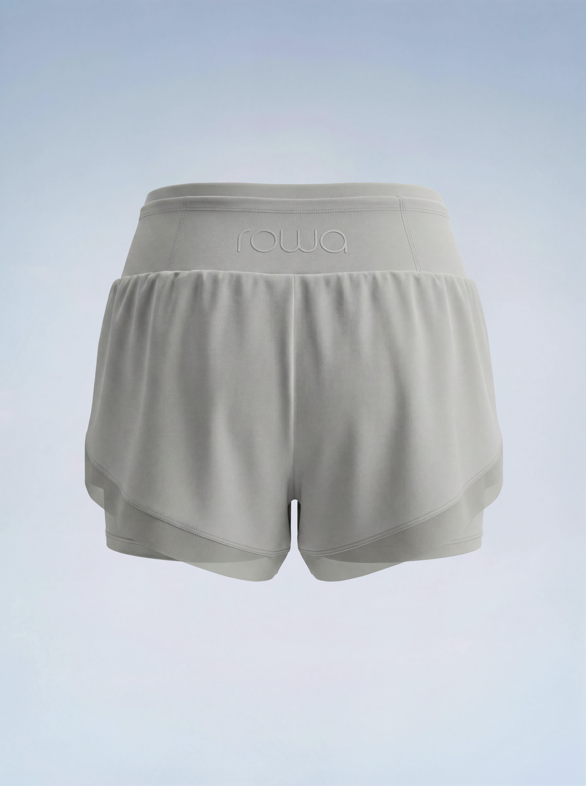 Short High Rowa - Cinza