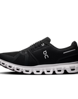 On Running Cloud 6 Masculino Black | White ON RUNNING