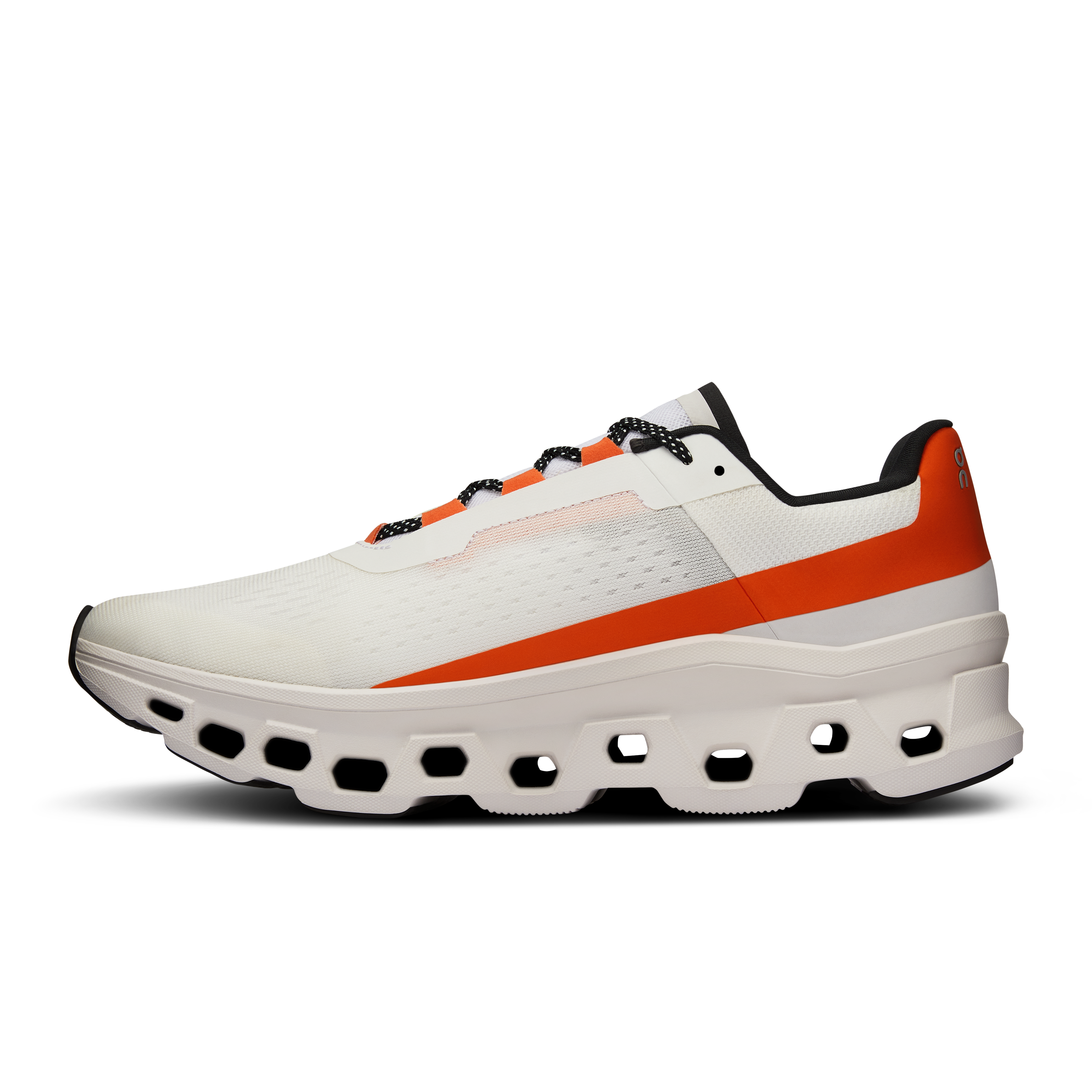 On Running Cloudmonster 1 Masculino Undyed-White | Flame