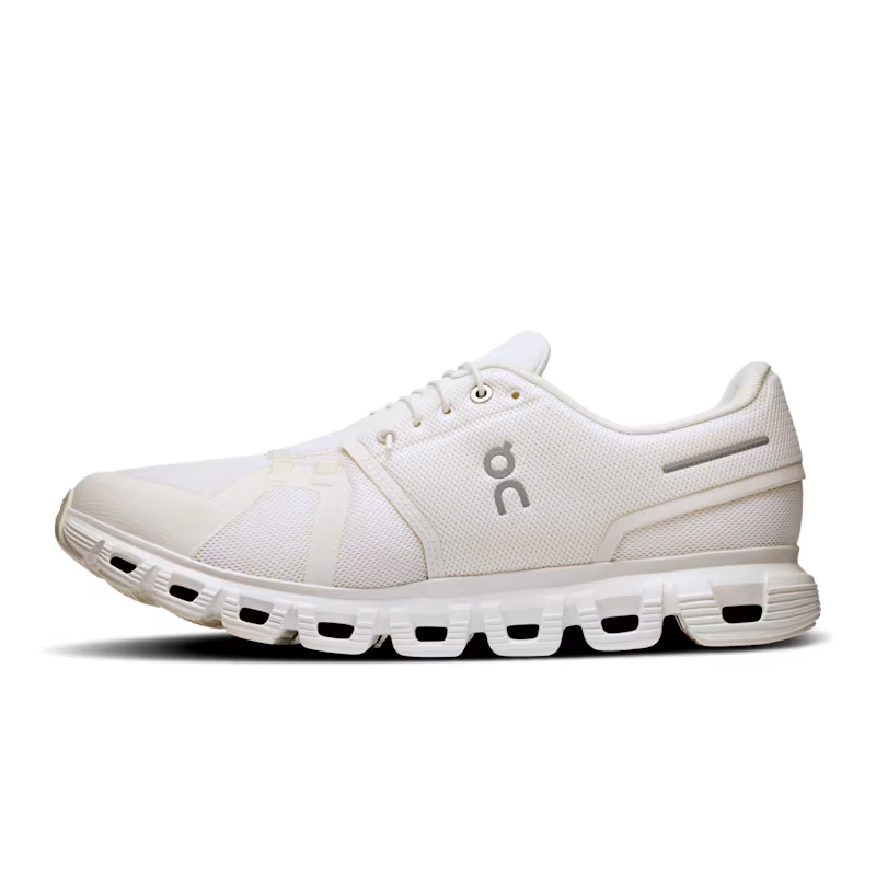 On Running Cloud 6 Masculino White | White ON RUNNING