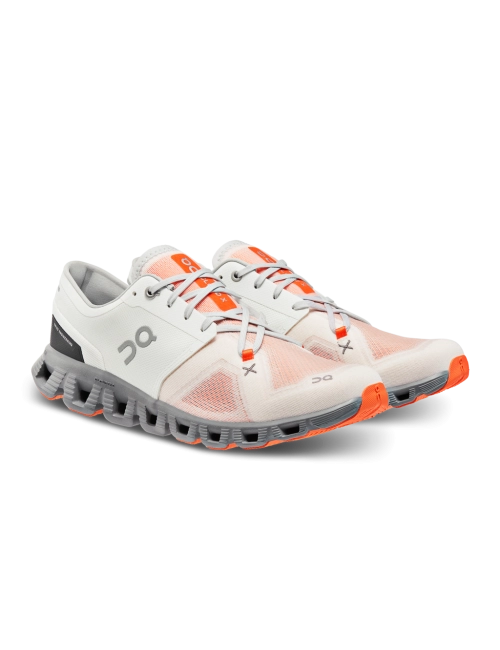 On Running Cloud X3 Feminino Ivory | Alloy