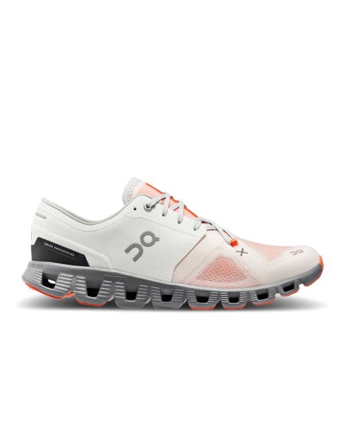 On Running Cloud X 3 Masculino Ivory | Alloy