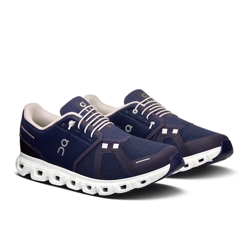 On Running Cloud 6 Masculino Midnight | White ON RUNNING