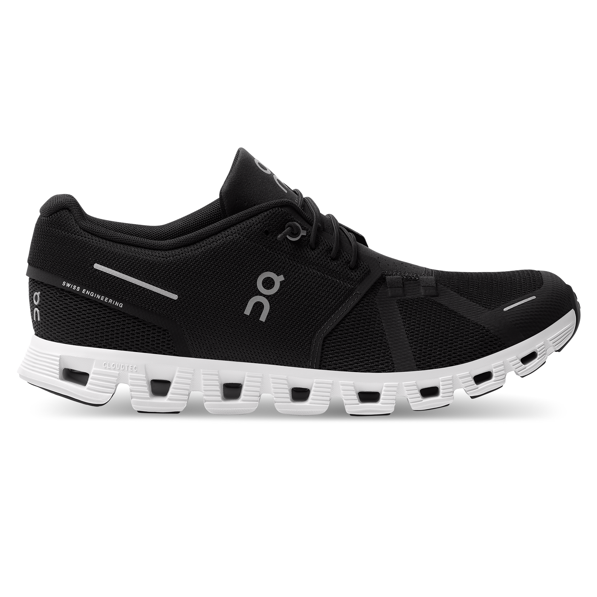 On Running Cloud 5 Masculino Black l White