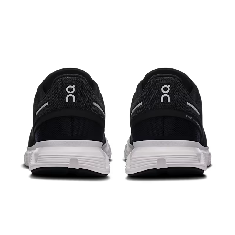 On Running Cloud 6 Feminino Black | White ON RUNNING