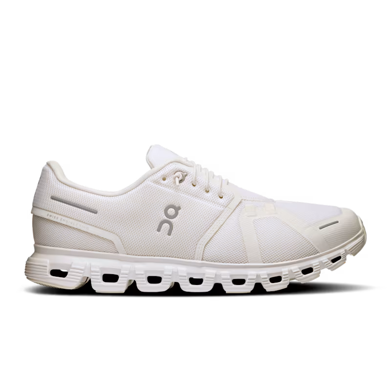 On Running Cloud 6 Masculino White | White ON RUNNING