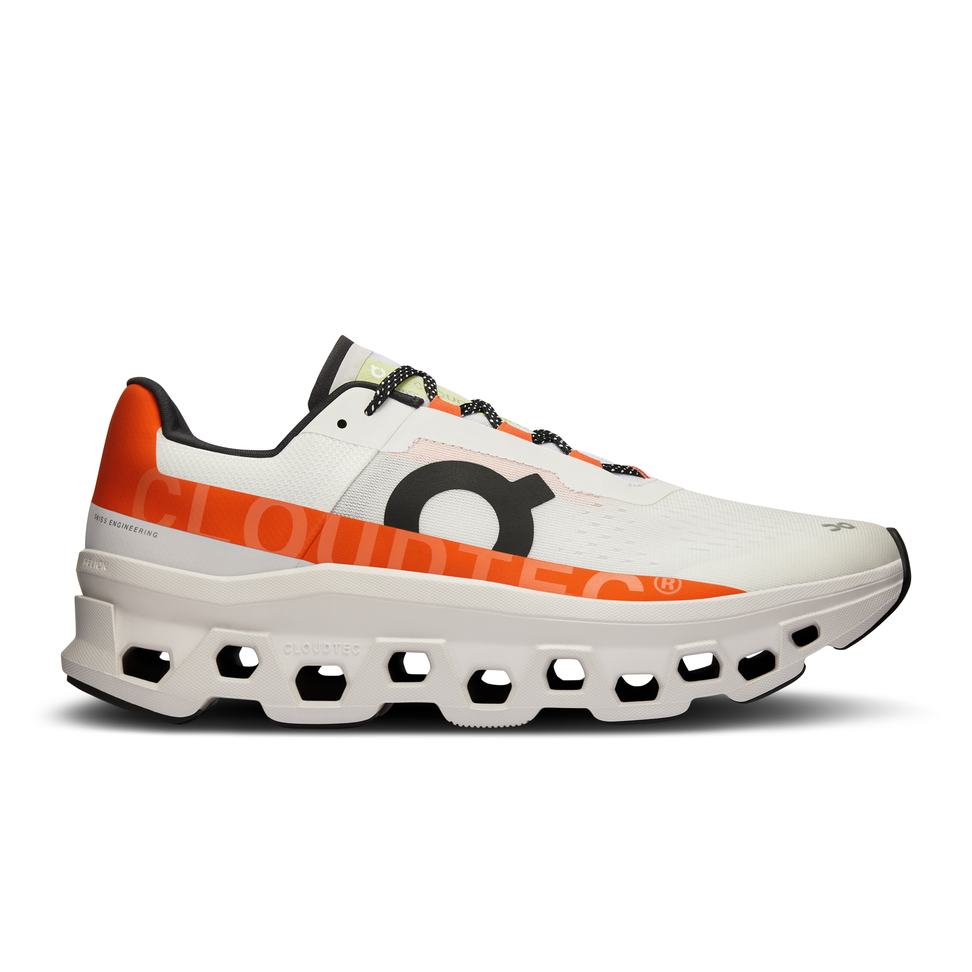 On Running Cloudmonster 1 Masculino Undyed-White | Flame