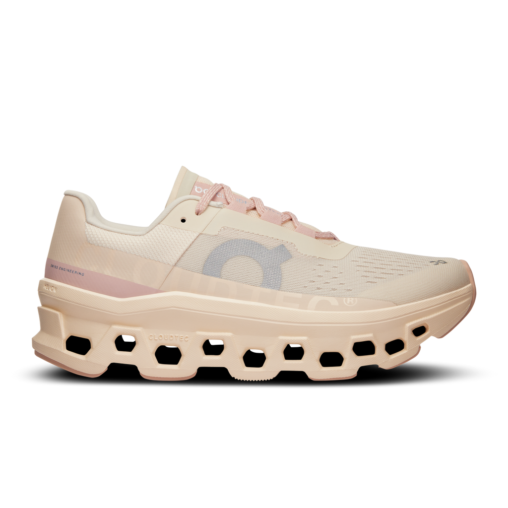 On Running Cloudmonster 1 Feminino Moon | Fawn