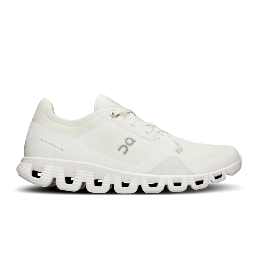 On Running Cloud X 3 AD Feminino Undyed-White | White