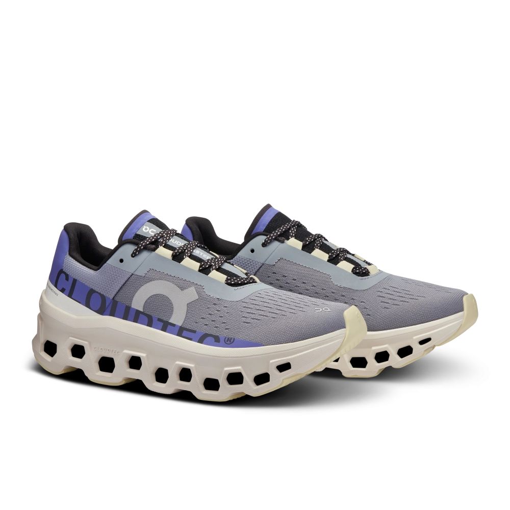 On Running Cloudmonster 1 Feminino Mist | Blueberry