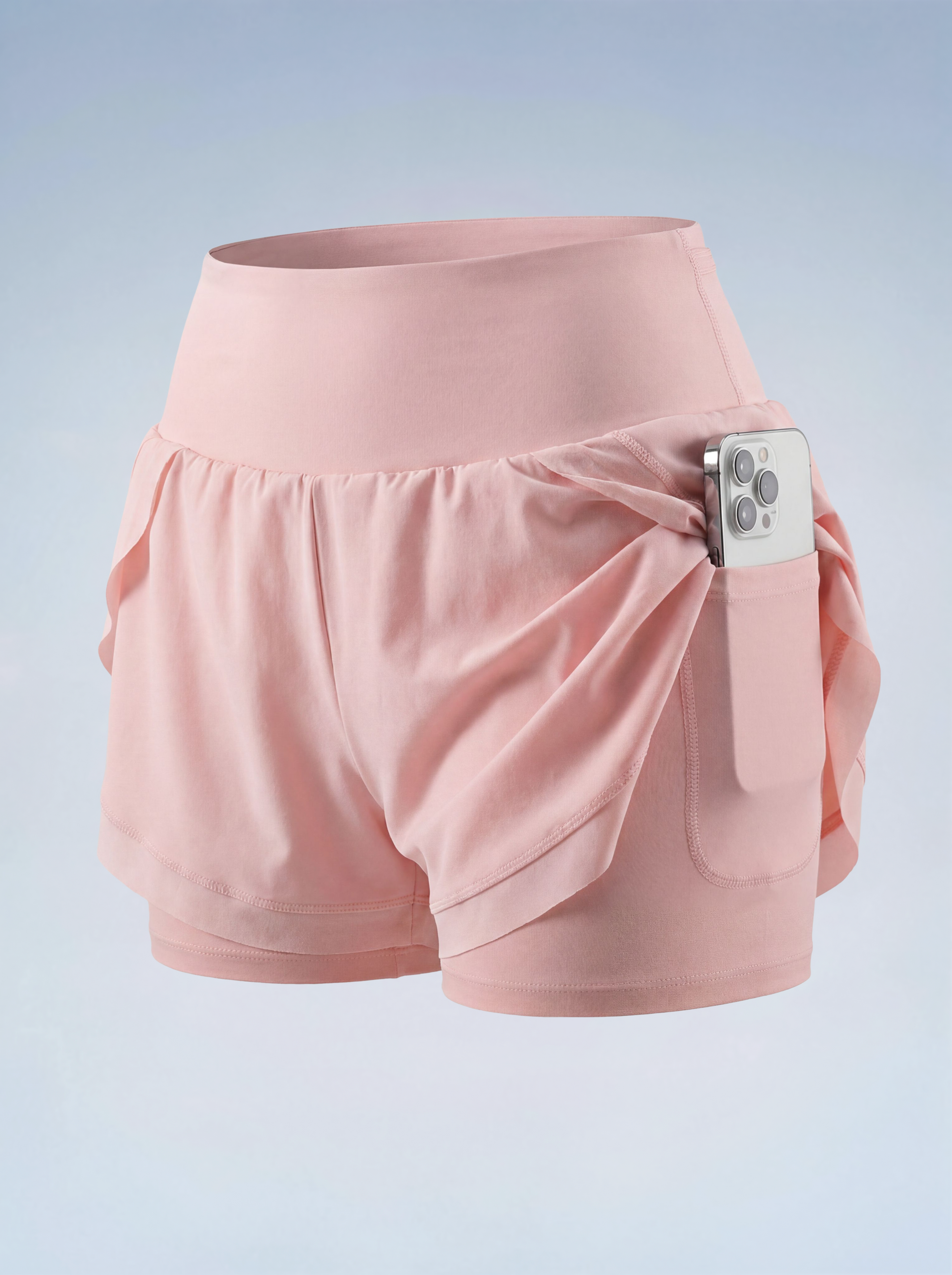 Short High Rowa - Rosa