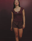 Short Runner Agilitá x Rowa - Marrom