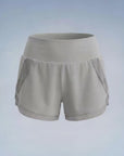 Short High Rowa - Cinza