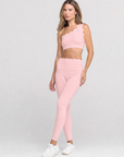 Legging Heart - Rosa Bebê