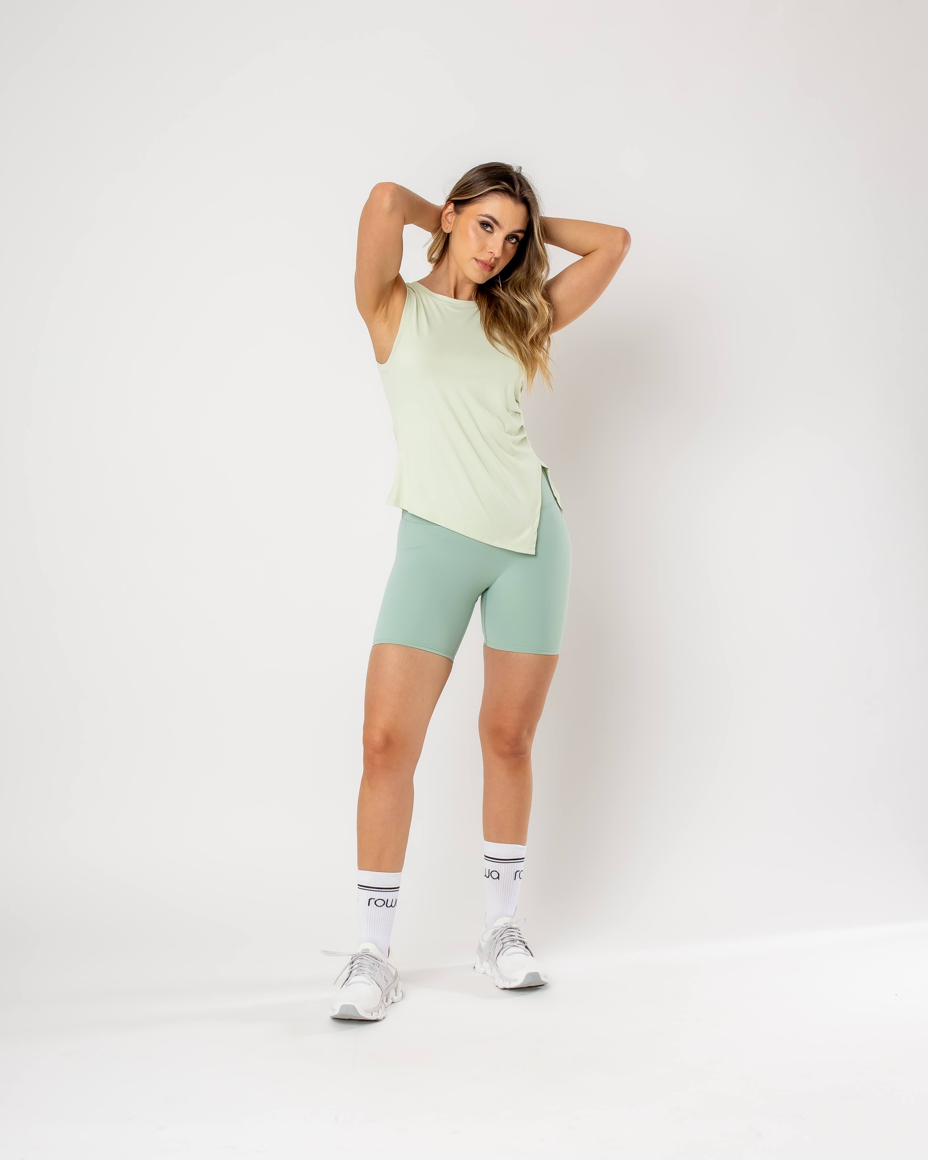 Short Carol - Verde Pastel