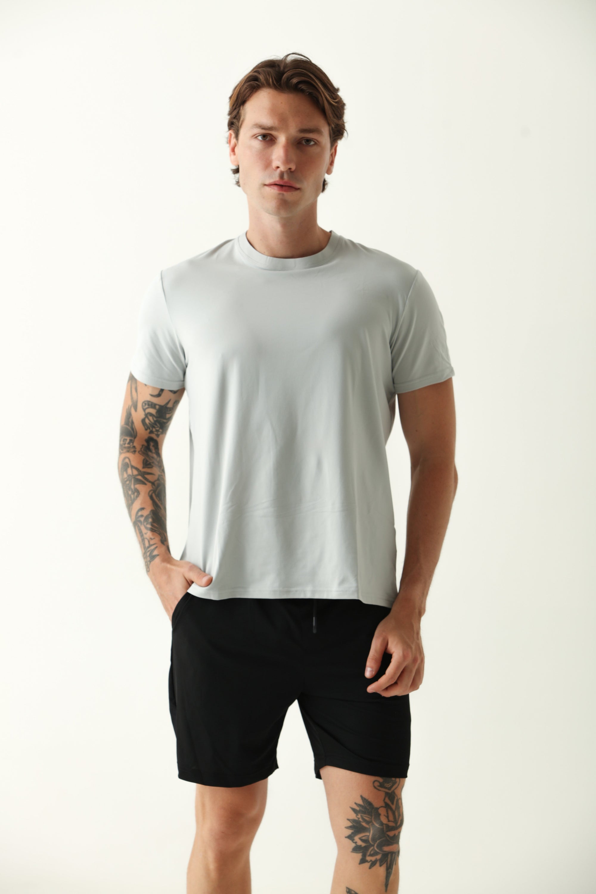 Camiseta Masculina Careca - Cinza ROWA STORE DI8