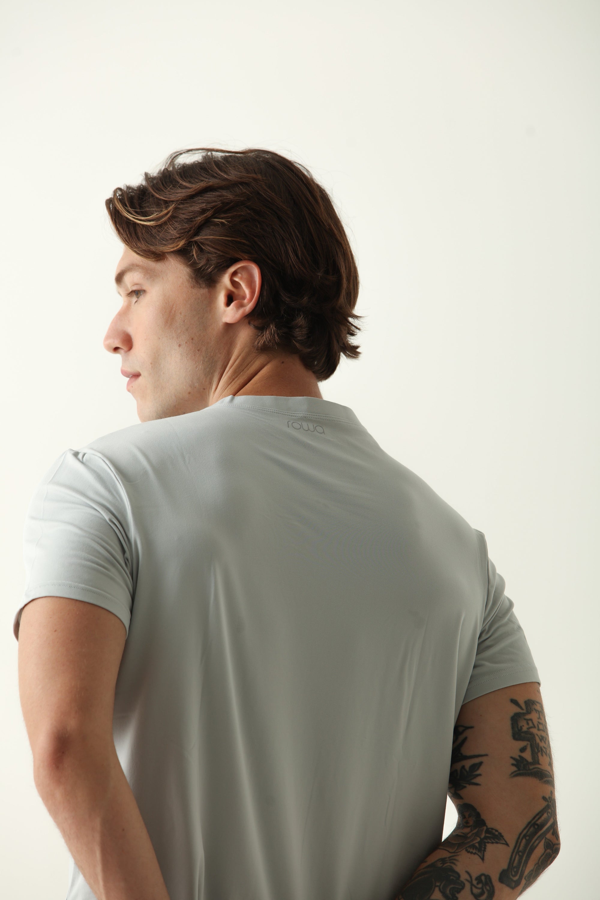 Camiseta Masculina Careca - Cinza ROWA STORE DI8