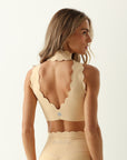 Top Heart Sem Manga - Creme ROWA STORE DI8