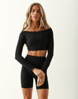 Shorts Heart II - Preto ROWA STORE DI8