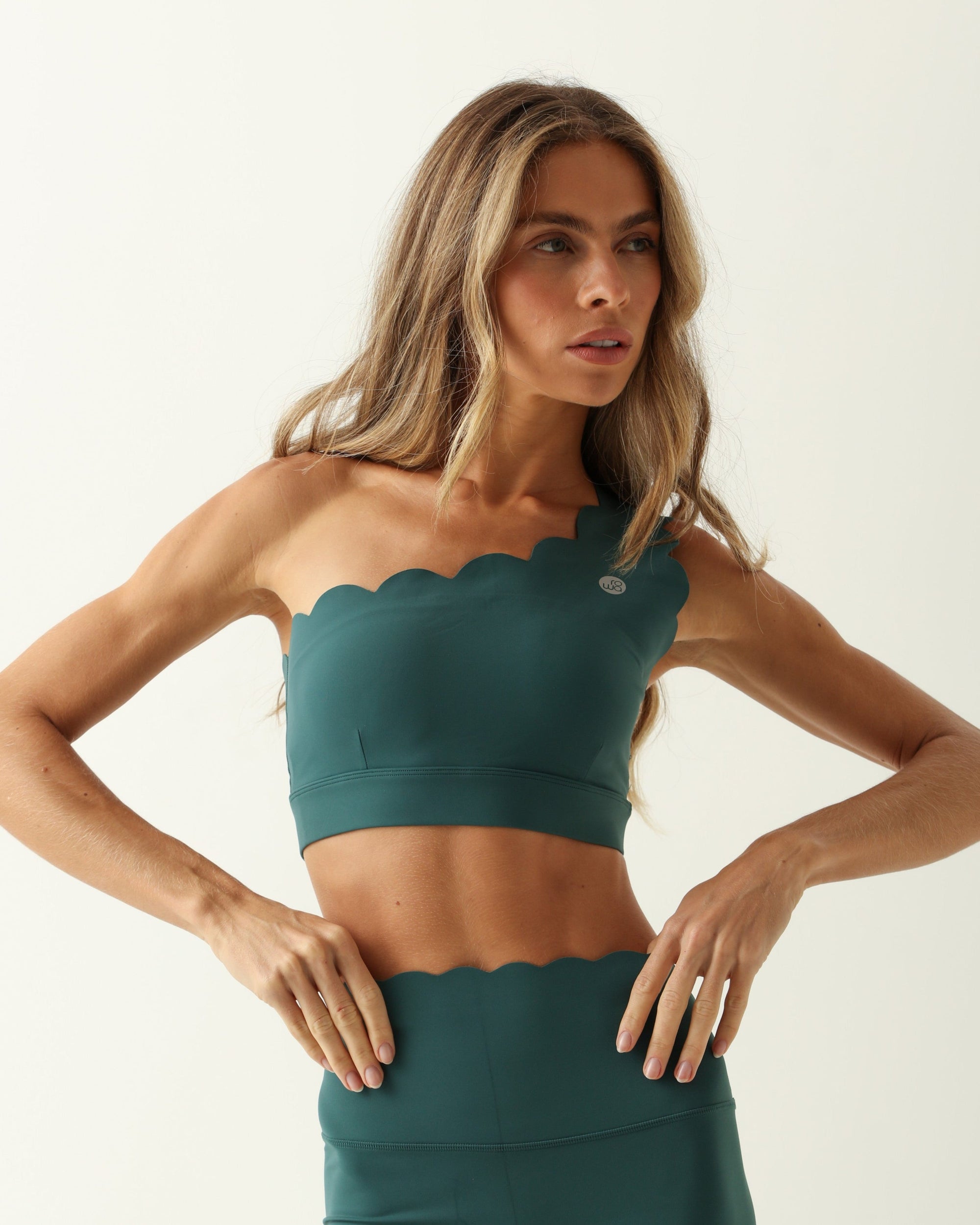 Top Assimétrico Heart - Verde Musgo ROWA STORE DI8