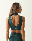 Top Heart Sem Manga - Verde Musgo ROWA STORE DI8
