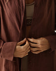 Camisa Rowa Lounge - Marrom ROWA STORE DI8