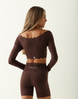 Shorts Heart II - Café Escuro ROWA STORE DI8