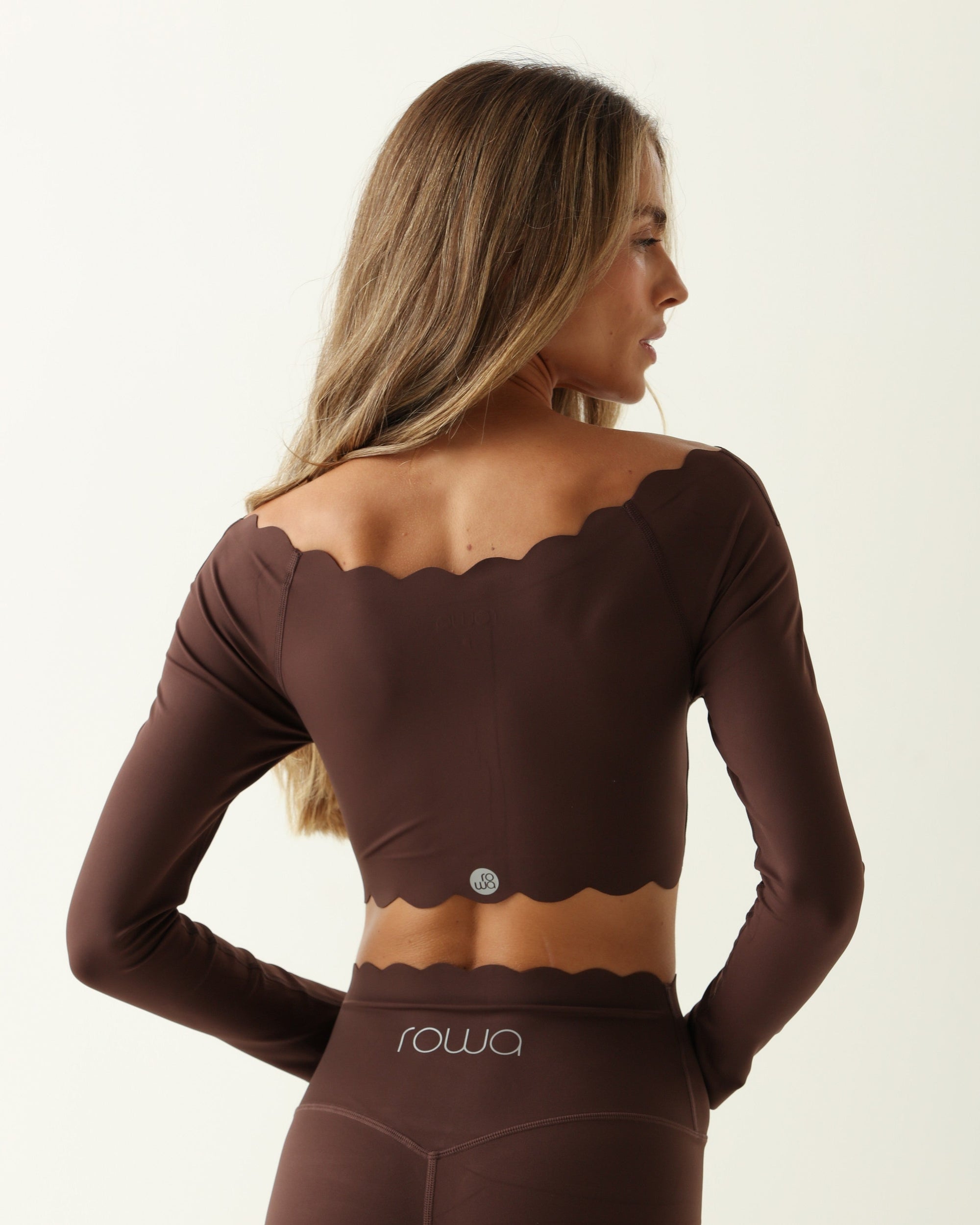 Top Heart Ombro a Ombro - Café Escuro ROWA STORE DI8