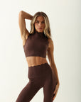 Legging Heart - Café Escuro ROWA STORE DI8
