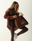 Legging Heart - Café Escuro ROWA STORE DI8