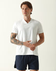 Camiseta Masculina Gola V - Branco ROWA STORE DI8