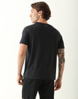 Camiseta Masculina Recorte Ombro 2 - Preto ROWA STORE DI8