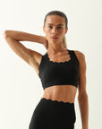 Top Heart Alças - Preto ROWA STORE DI8