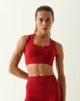 Top Heart Alças - Vermelho ROWA STORE DI8