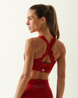 Top Heart Alças - Vermelho ROWA STORE DI8